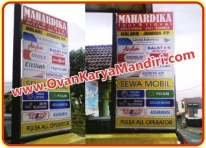 jasa pembuatan pesan bikin neon box di malang, neon box acrylic, backlite high quality, harga relattif murah berkualitas
