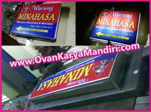 jasa pembuatan pesan bikin neon box di malang, neon box acrylic, backlite high quality, harga relattif murah berkualitas