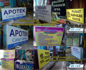jasa pembuatan pesan bikin neon box di malang, neon box acrylic, backlite high quality, harga relattif murah berkualitas