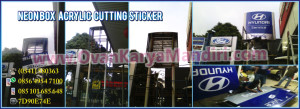 jasa pembuatan pesan bikin neon box di malang, neon box acrylic, backlite high quality, harga relattif murah berkualitas