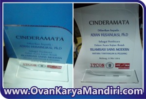 Vandel_Acrylic Motif_daun_simpel CV.OvanKaryaMandiri advertising di malang